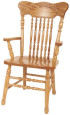 Solid Oak Longmeadow Arm Chair
