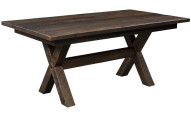 Solid Top Farmhouse Table