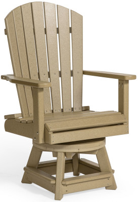 Maya Bay Fanback Swivel Chair