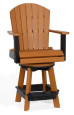Canova Beach Swivel Pub Chair