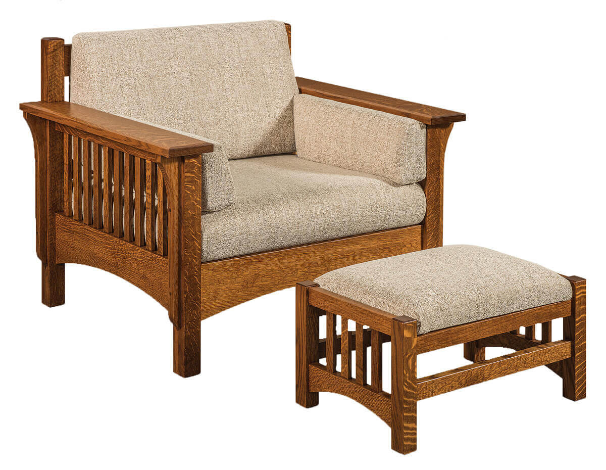 McHenry Chair and Ottoman