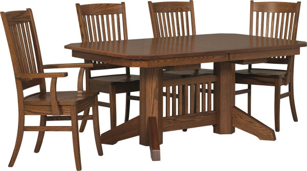 Cranston Side Chairs and Mena Trestle Table
