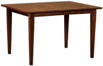 Merrill Wooden Narrow Dining Table: 42” - 54” Long