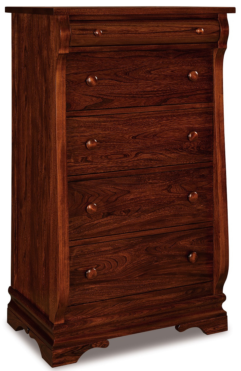 Milwaukee Sleigh Chest of Drawers