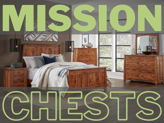 Mission Style Chests of Drawers, Wardrobes & Armoires