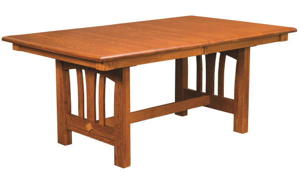 Misty Valley Trestle Dining Table