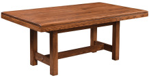 Mobican Hand-Planed Trestle Table