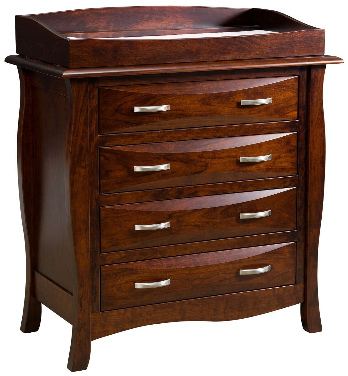 Hardwood Chest with Changing Table Topper