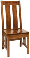 Moncada Craftsman Side Chair in Burnished Honey