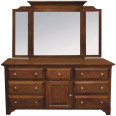 Montgomery Solid Wood Dresser with Mirror