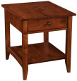 Moriah Side Table With Shelf