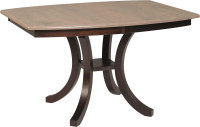 Myrtle Beach Dining Table - Two-Tone Wood