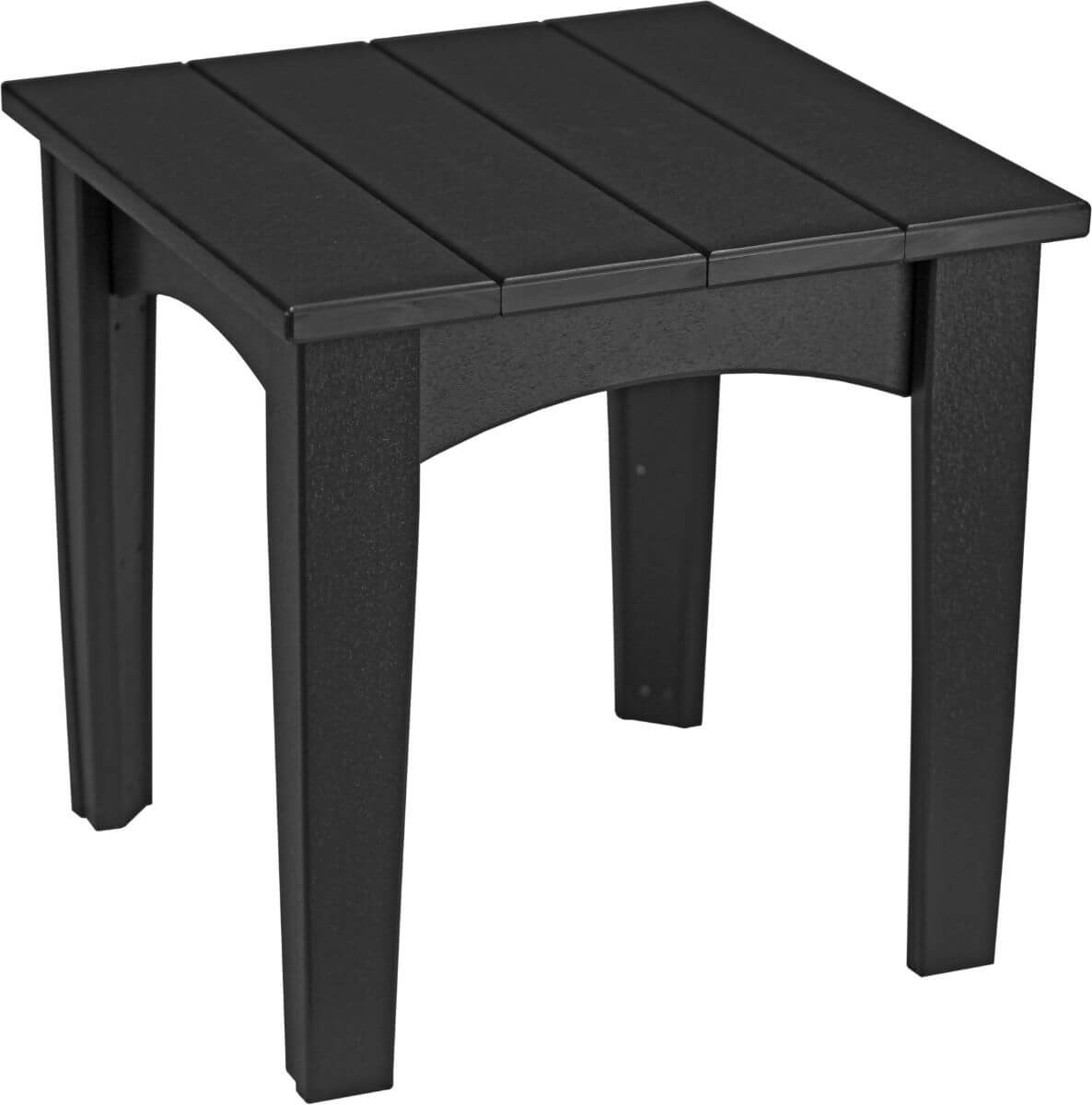 Black New Guinea End Table