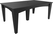 Black New Guinea Large Outdoor Table