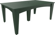 Green New Guinea Large Outdoor Table