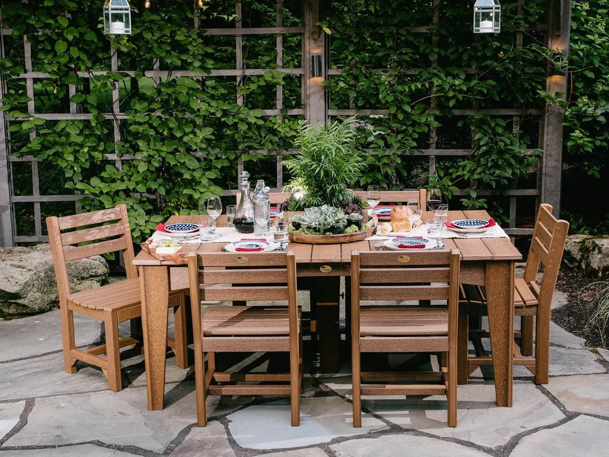 Outdoor Poly Dining Set