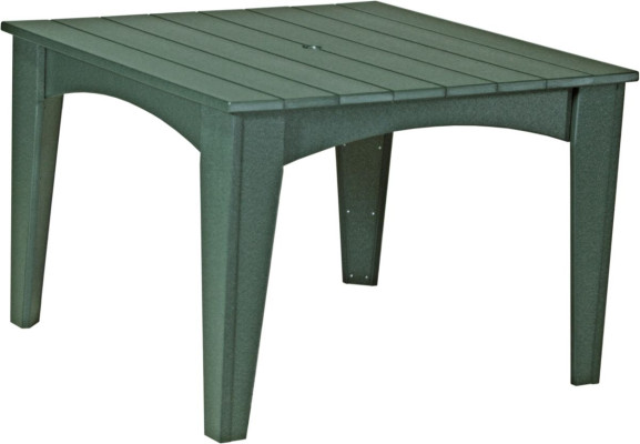 Green New Guinea Square Outdoor Table