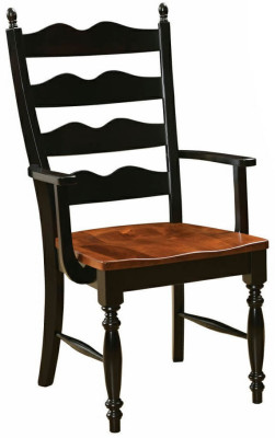 Normandy Ladder Back Arm Chair