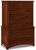 Norway 7-Drawer Double Chest