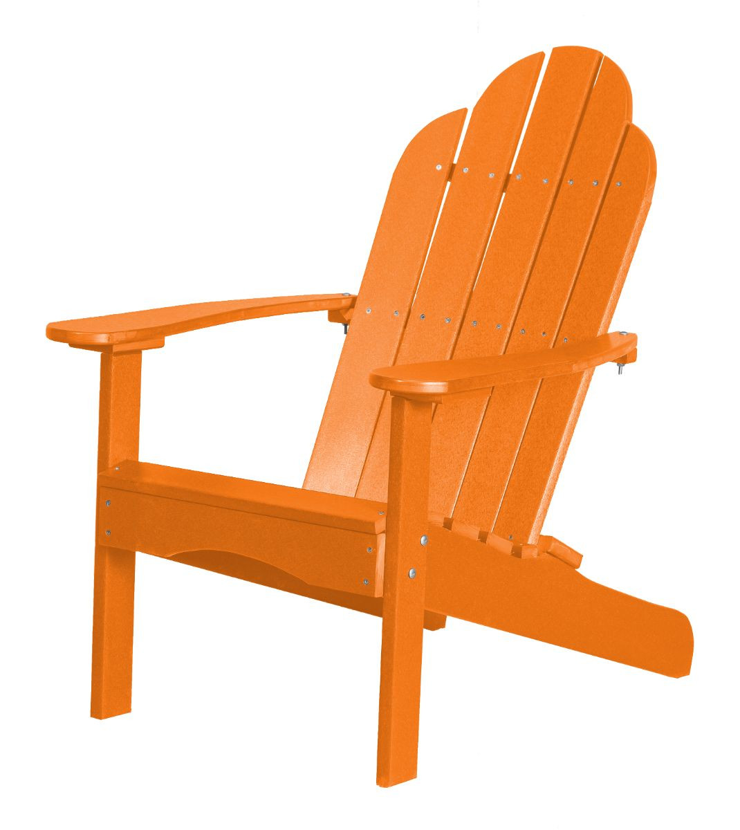 Bright Orange Odessa Adirondack Chair