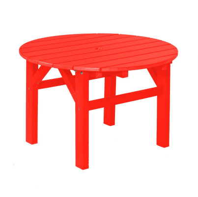 Bright Red Odessa Outdoor Coffee Table