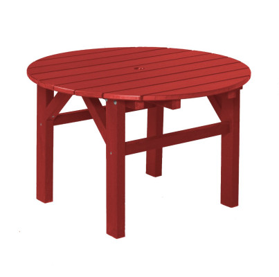 Cardinal Red Odessa Outdoor Coffee Table