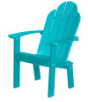 Aruba Blue Odessa Outdoor Dining Chair