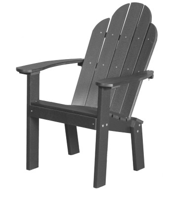 Dark Gray Odessa Outdoor Dining Chair