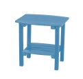 Powder Blue Odessa Small Outdoor Side Table
