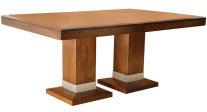 O’Neal Double Pedestal Table
