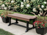 Poly Lumber Backless Bench
