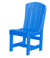 Blue Oristano Outdoor Dining Chair