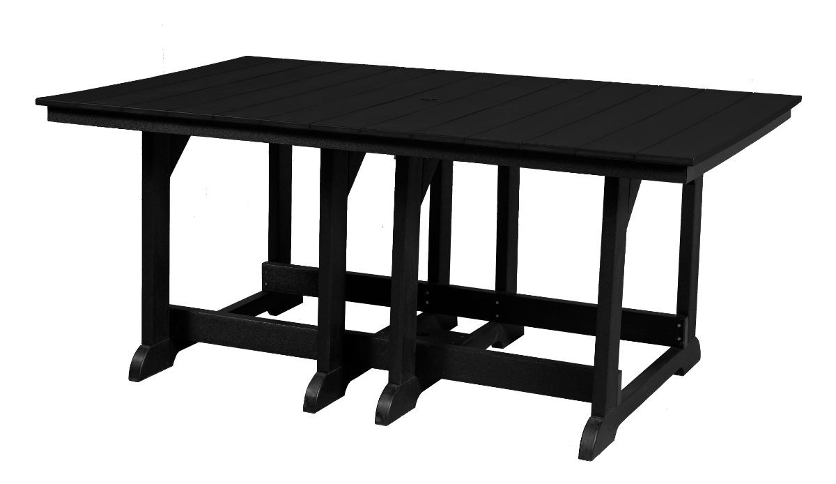 Black Oristano Outdoor Dining Table