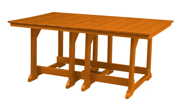 Orange Oristano Outdoor Dining Table