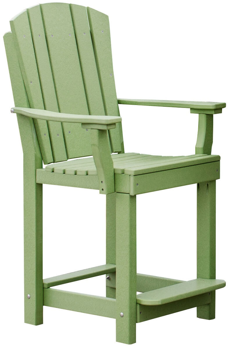 Lime Green Outdoor Bar Chair