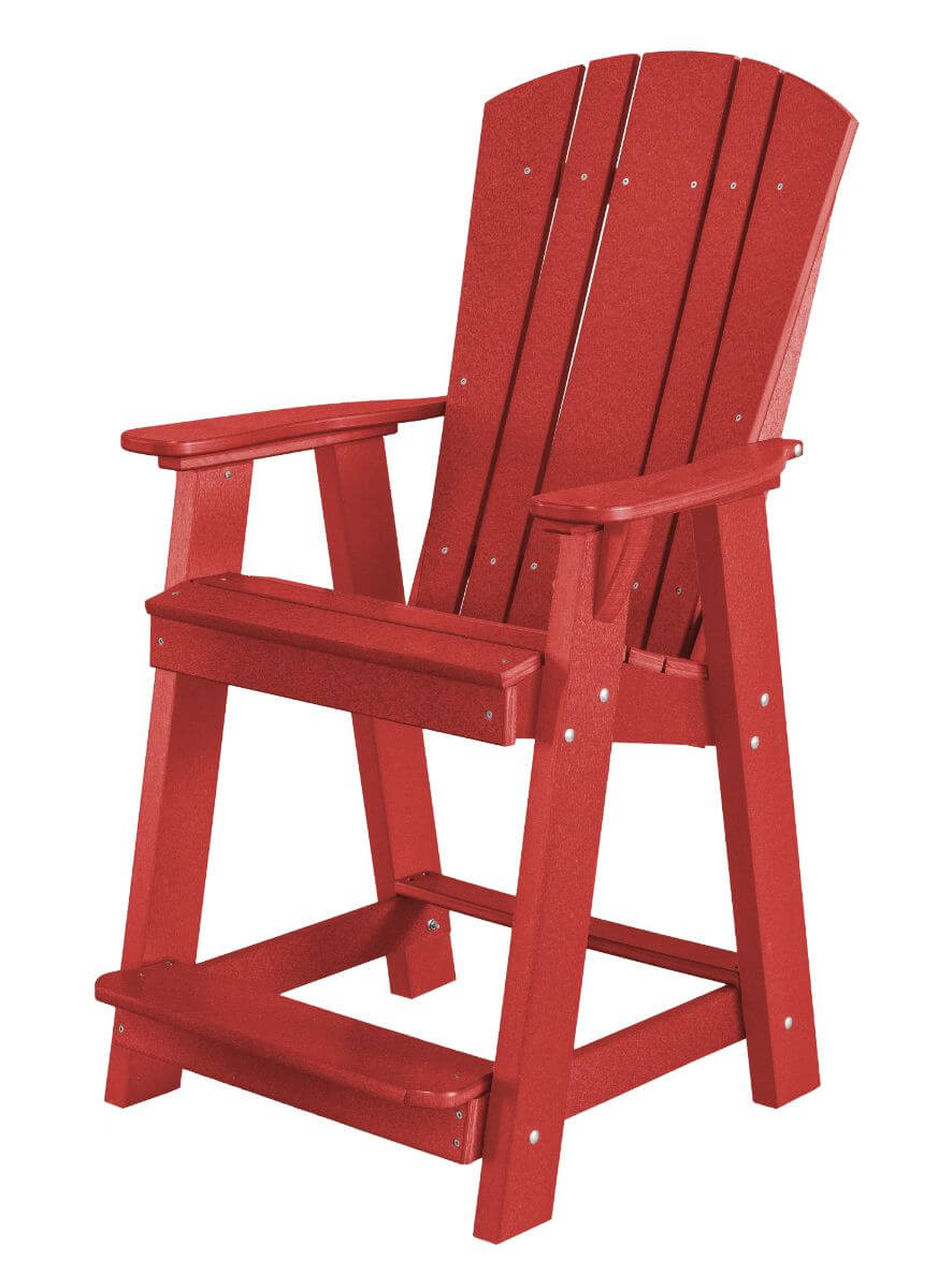 Cardinal Red Oristano Balcony Chair