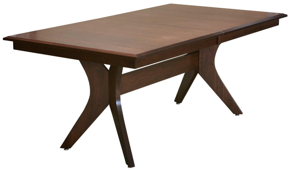 Oscoda Butterfly Dining Table - Built-In Hidden Leaves
