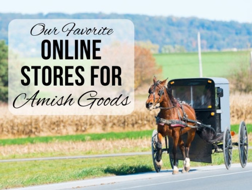 Our Favorite Online Stores for Amish Products
