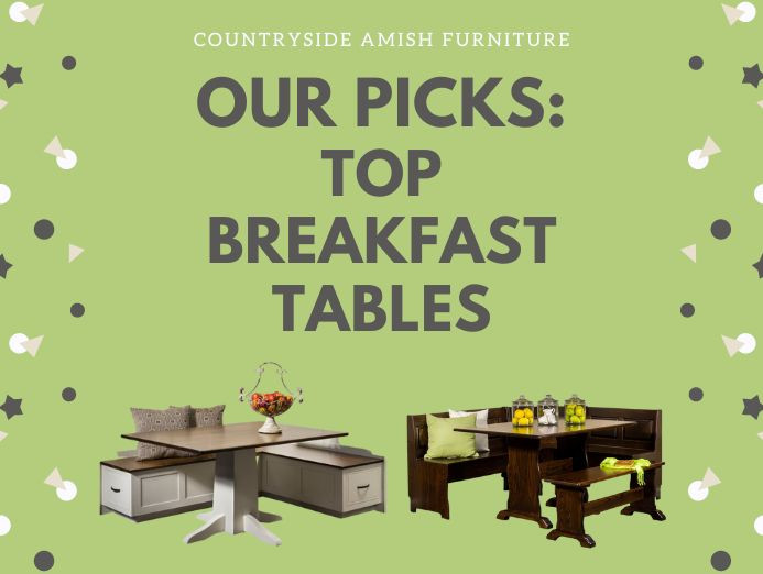 Solid Wood Breakfast Tables and Nooks - Top Picks