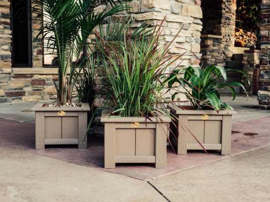 American Made Poly Planters