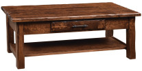 Plattsmouth Coffee Table With Shelf