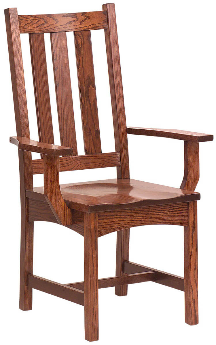 Portola Mission Arm Dining Chair