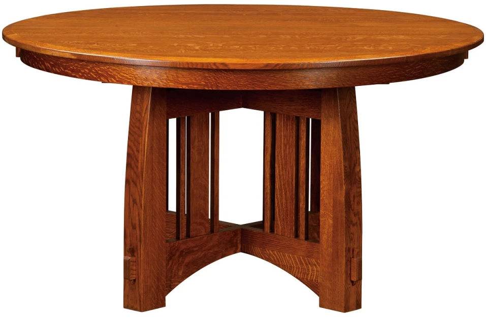 Pulaski Place Amish Round Dining Table