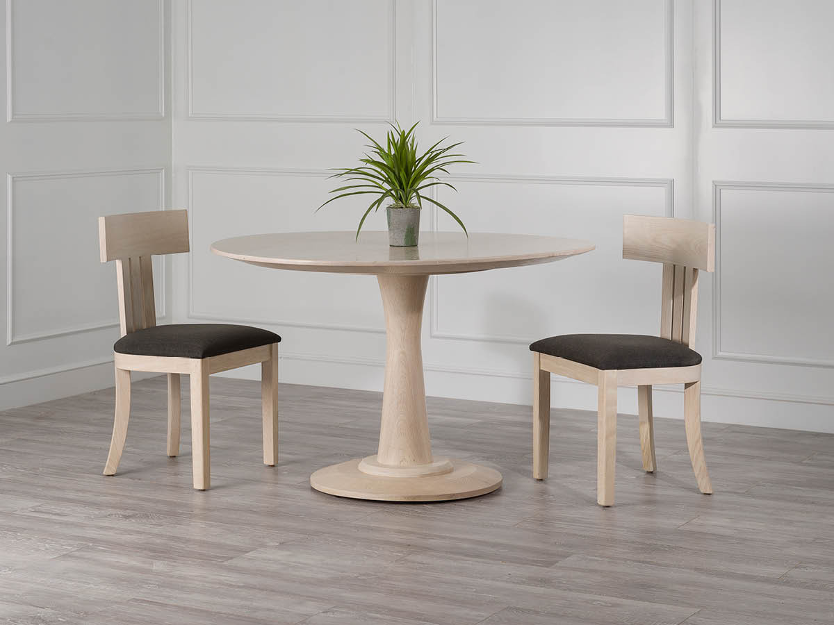 Round Table and Modern Chairs