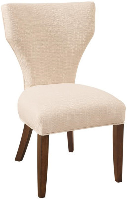 Reston Trail Upholstered Dining Chair in White