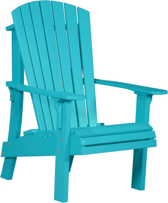 Aruba Blue Rockaway Highback Adirondack Chair