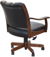 Upholstered Back of Office Chair