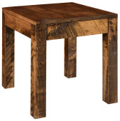 Ruth Rustic 1-Drawer End Table