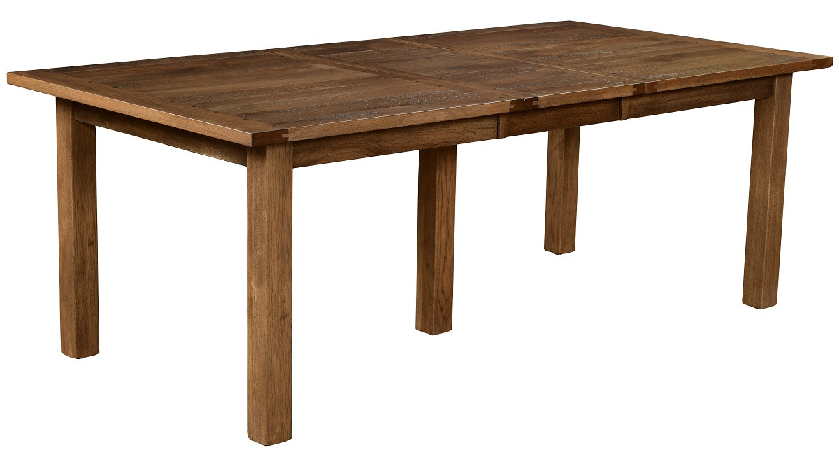 Rustic Dining Table with Leaves