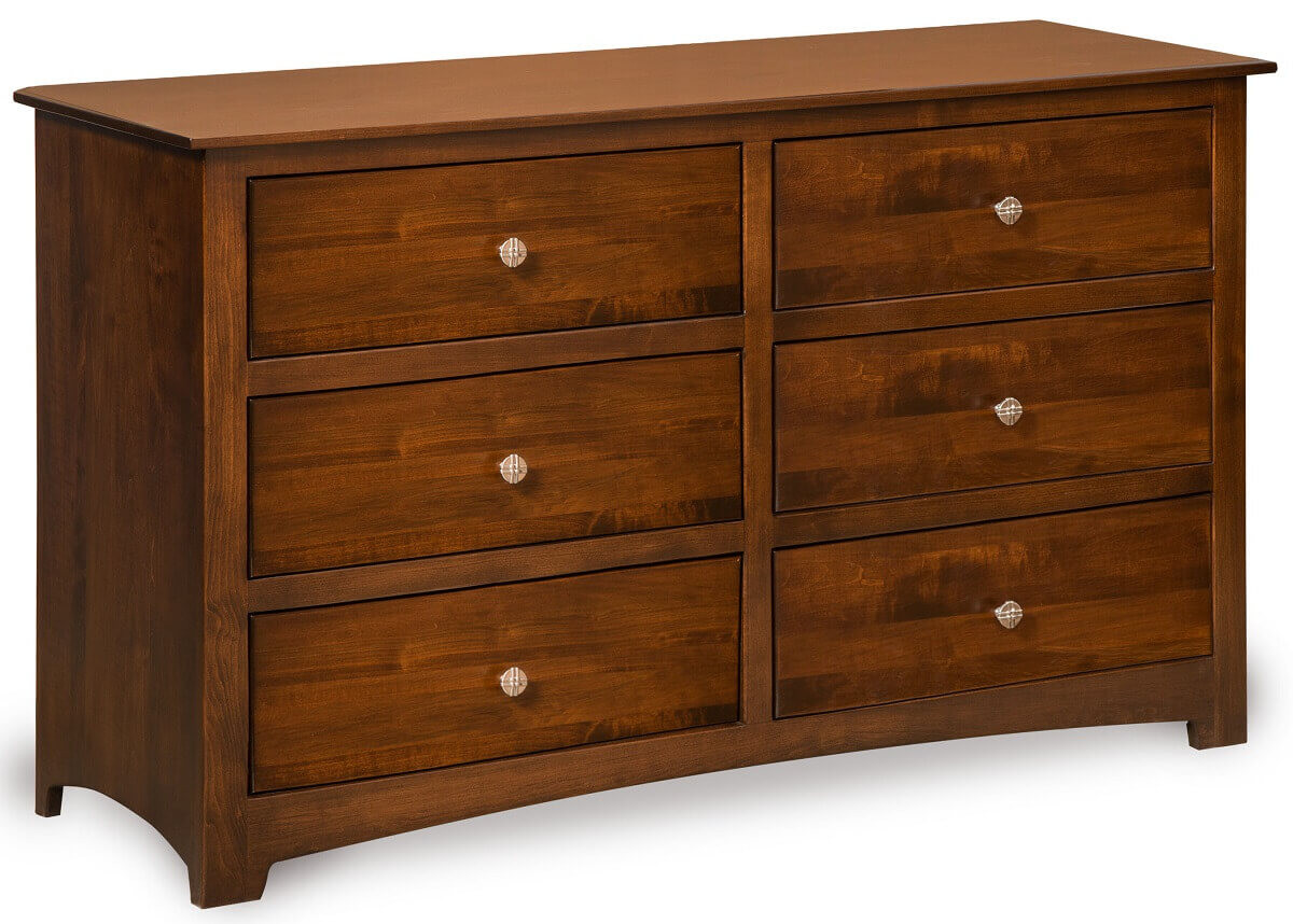 Salinas 6-Drawer Wooden Dresser